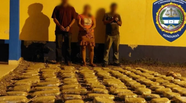 Decomisan más de 150 libras de supuesta marihuana en La Ceiba STN