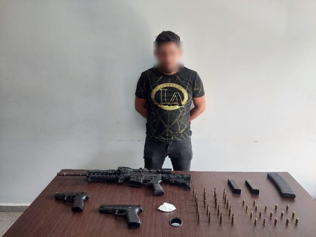 En Posesi N De Fusil Munici N Y Droga Arrestan A Individuo En Olancho