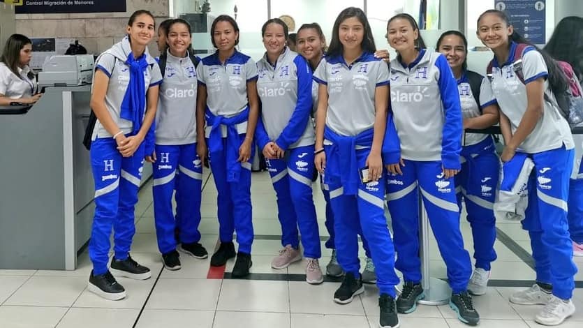Selección femenil U-20 viajó para enfrentar a República Dominicana