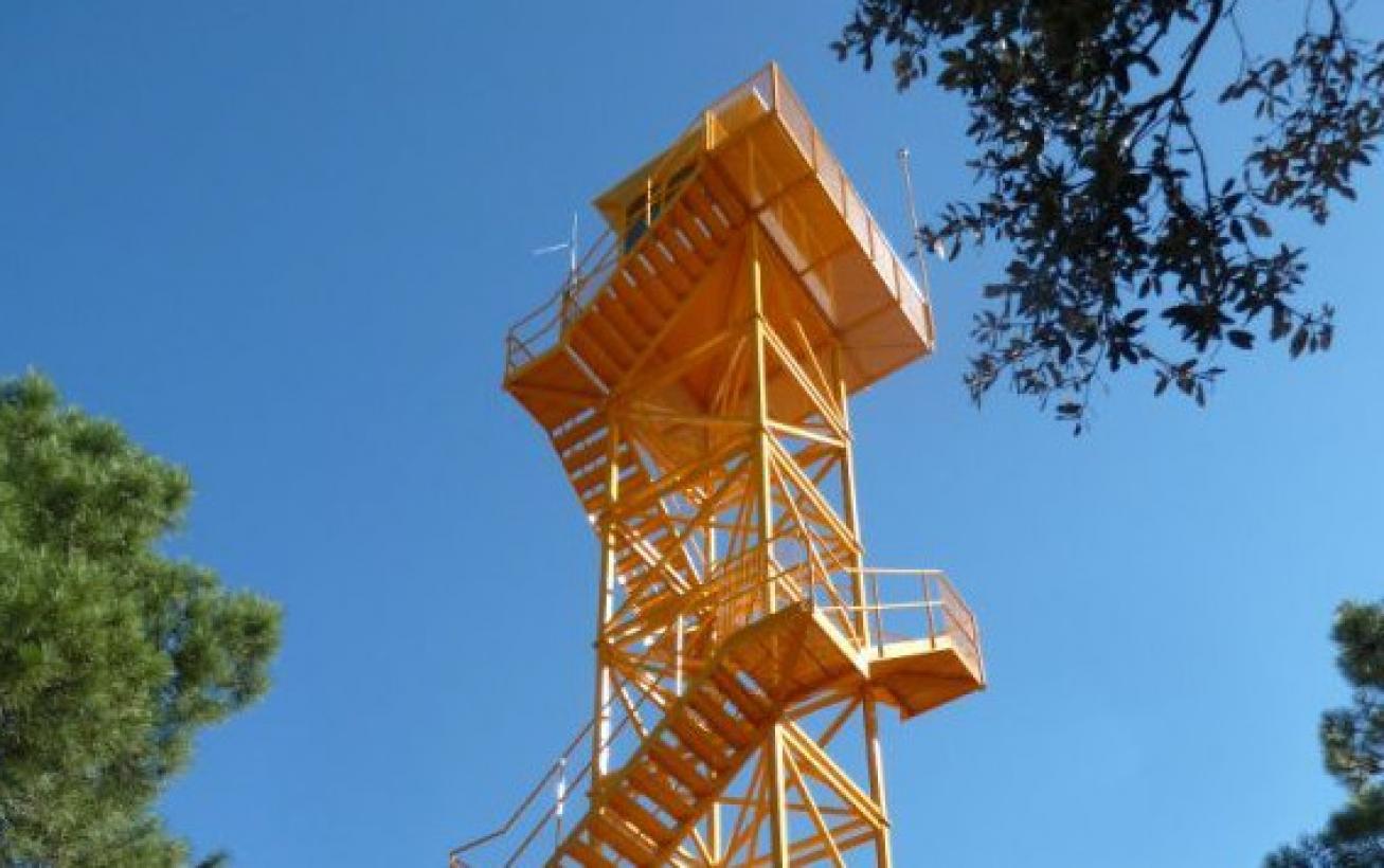 En el Distrito Central: Instalan torres de observación para detección de incendios forestales