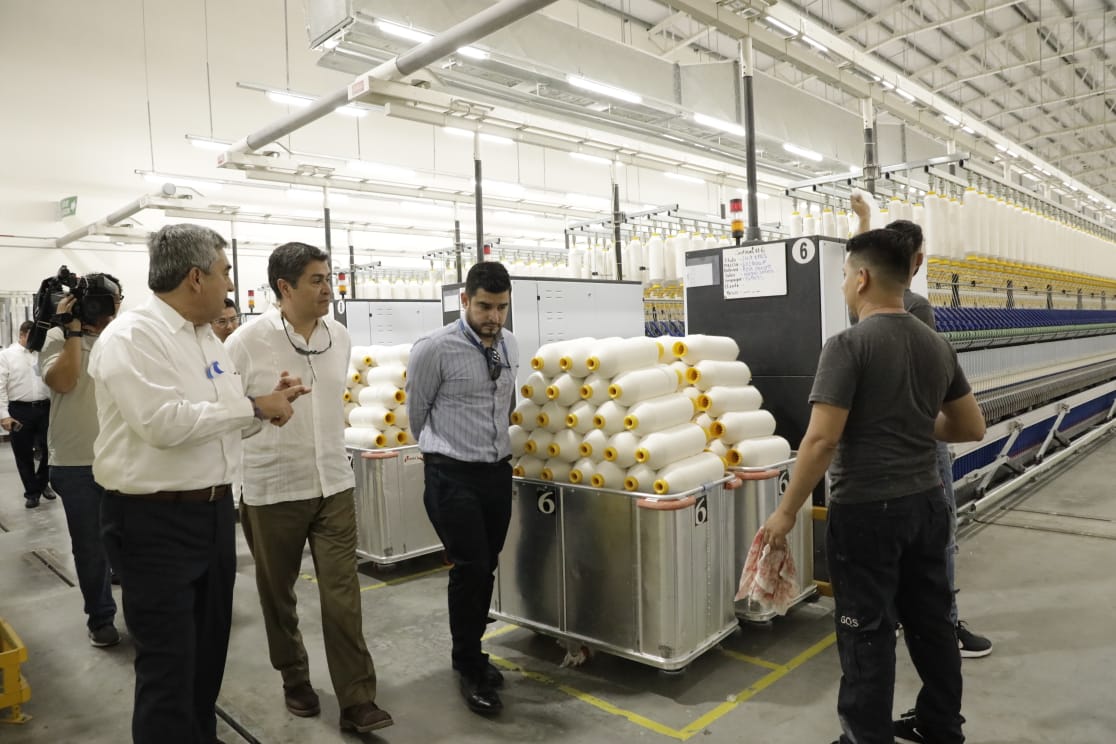 En Choloma Presidente Hernández participó en la inauguración del parque industrial San Juan Innovation Park