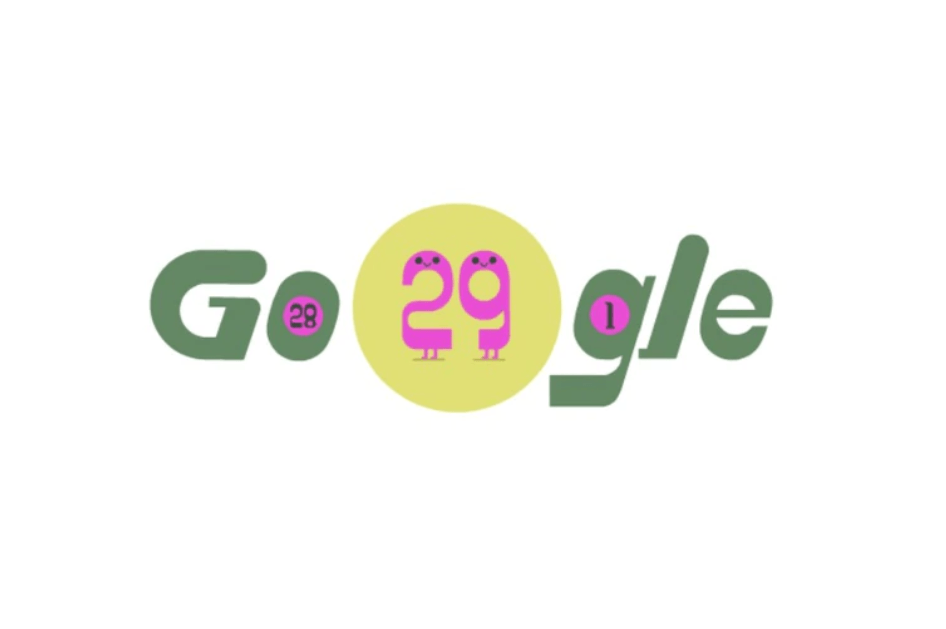 Este 29 de Febrero, Google celebra el año bisiesto con un doodle