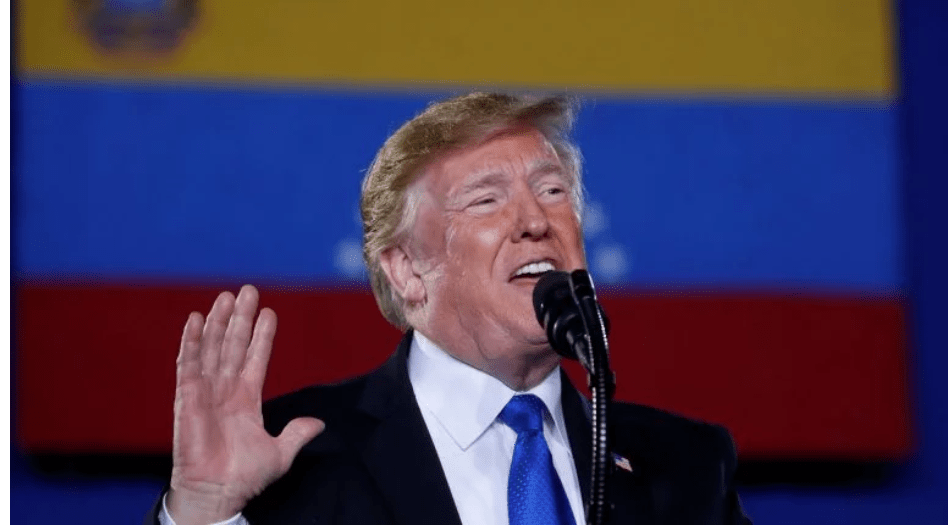 Trump: «Estamos con Venezuela hasta el final. Estamos haciendo mucho y tenemos mucho planeado»