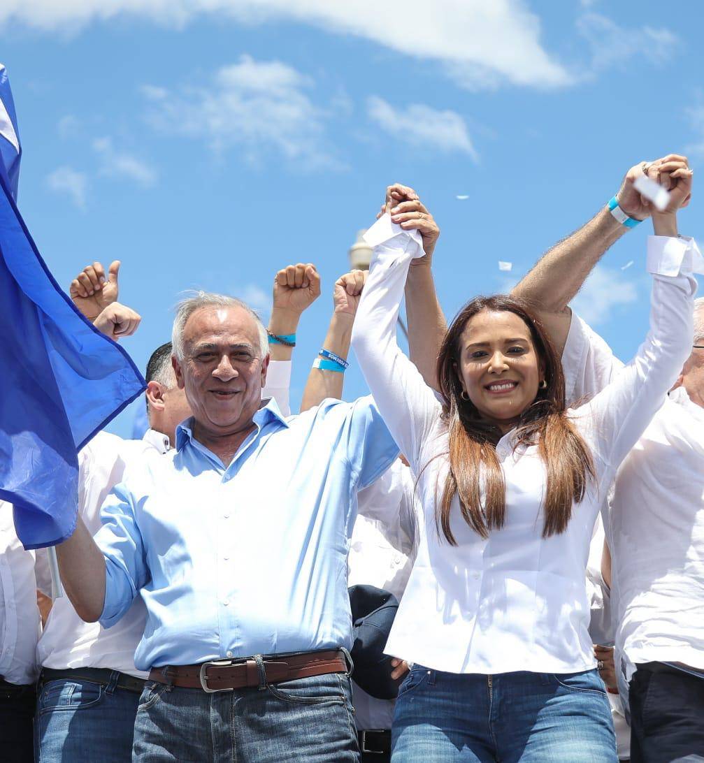 Olga Alvarado: «Aquí comienza la cuarta victoria consecutiva del Partido Nacional»