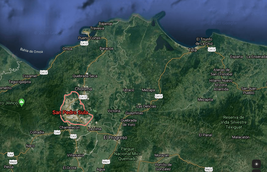 Región Norte de Honduras sorprendida por temblor de 3.9 este domingo