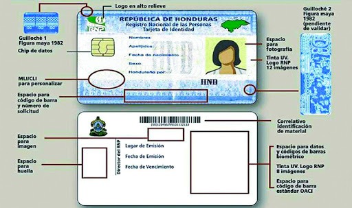 Los hondureños tendrán su nueva identidad antes del proceso electoral interno