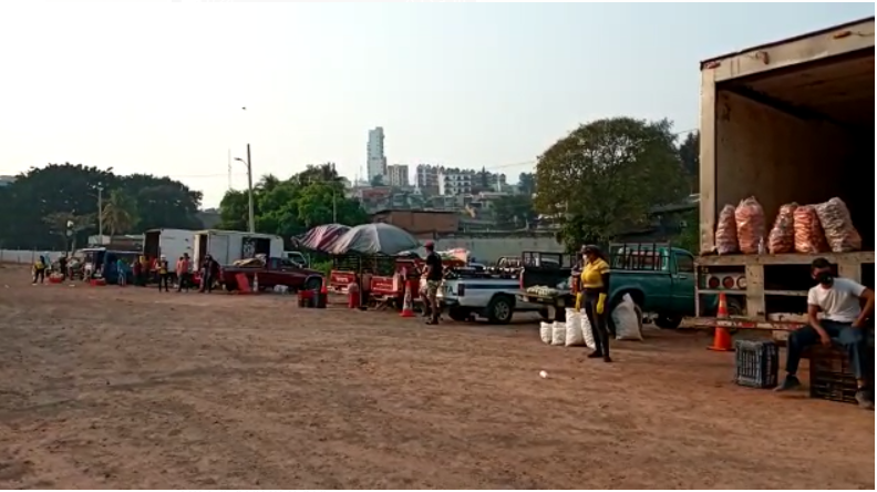 Reubicación temporal:   Unos 40 productores podrán vender en la mini central de abastos de la capital