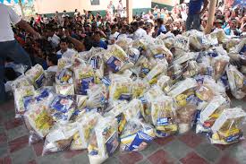 Pobladores del sector Chamelecón y López Arellano protestan por comida