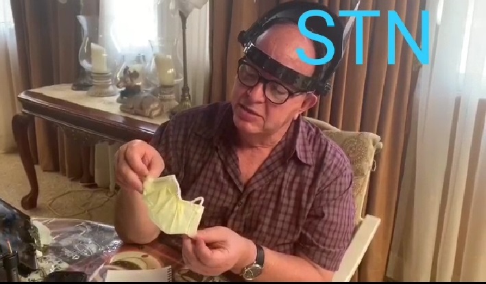 Castro Bobadilla denuncia que mascarillas compradas por Copeco son de papel