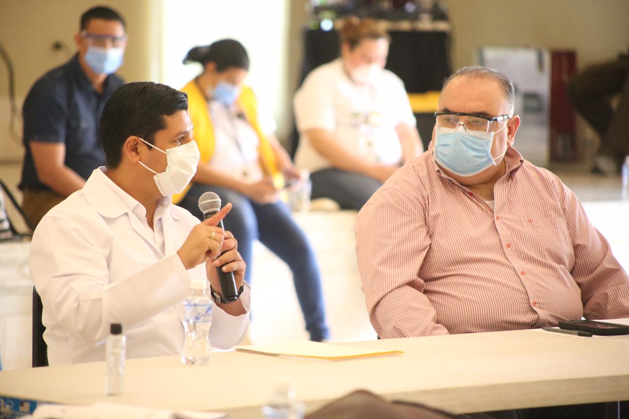 Salud y Municipalidad de El Progreso ejecutarán plan de contención del covid