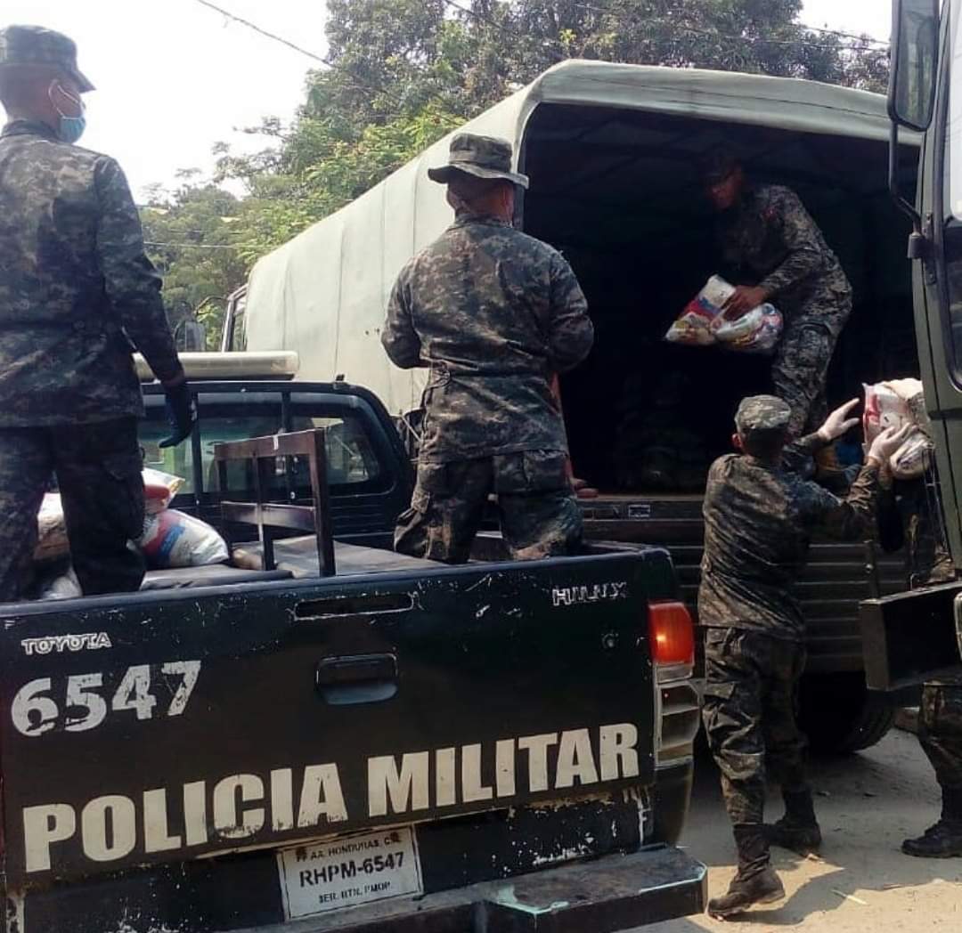 Familias vulnerables de los 28 municipios de Francisco Morazán han recibido alimentos del Gobierno