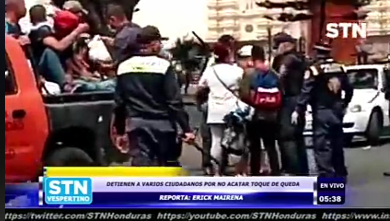 Por circular sin permiso: Detienen a varios vendedores ambulantes en el centro de la capital