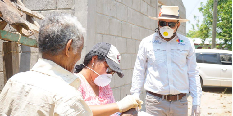 Selvin Barralaga:  «25,000 familias de Colón ya recibieron alimentación por parte de Gobierno»