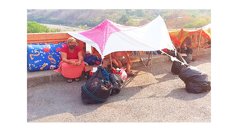 Once días viviendo bajo el sol nicaragüenses en El Amatillo