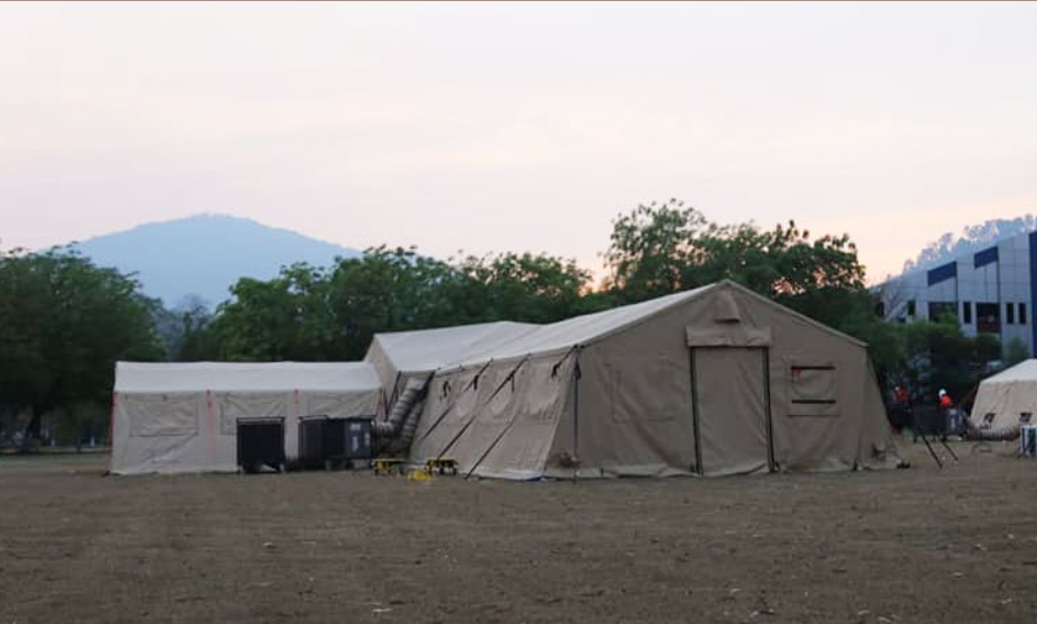 Afinan detalles para poner en función hospital móvil en Villanueva, Cortés