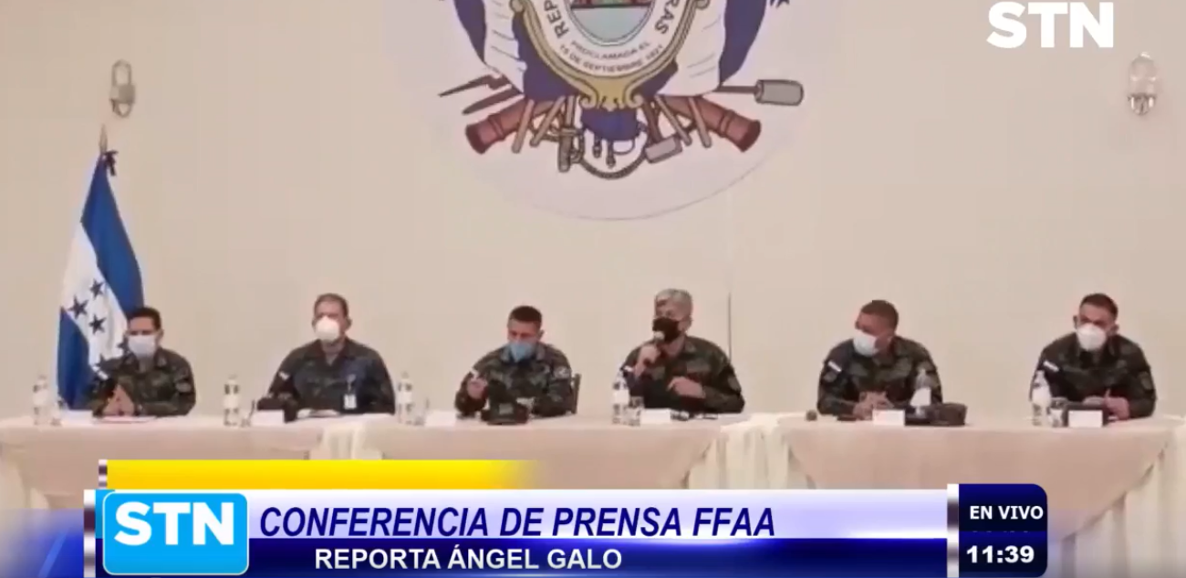 FFAA confirma  contagio de 27 militares en TGU y 29 en SPS durante entrega de alimentos