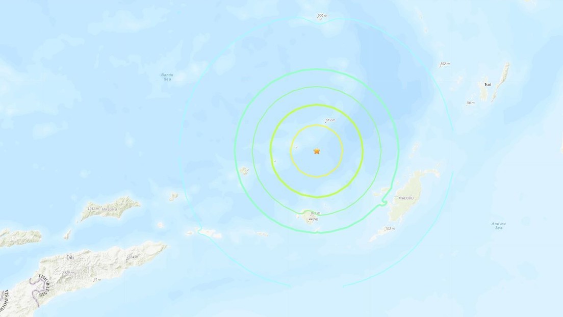 Un sismo de magnitud 6,8 se registra cerca de las costas de Indonesia Un sismo de magnitud 6,8 se registra cerca de las costas de Indonesia