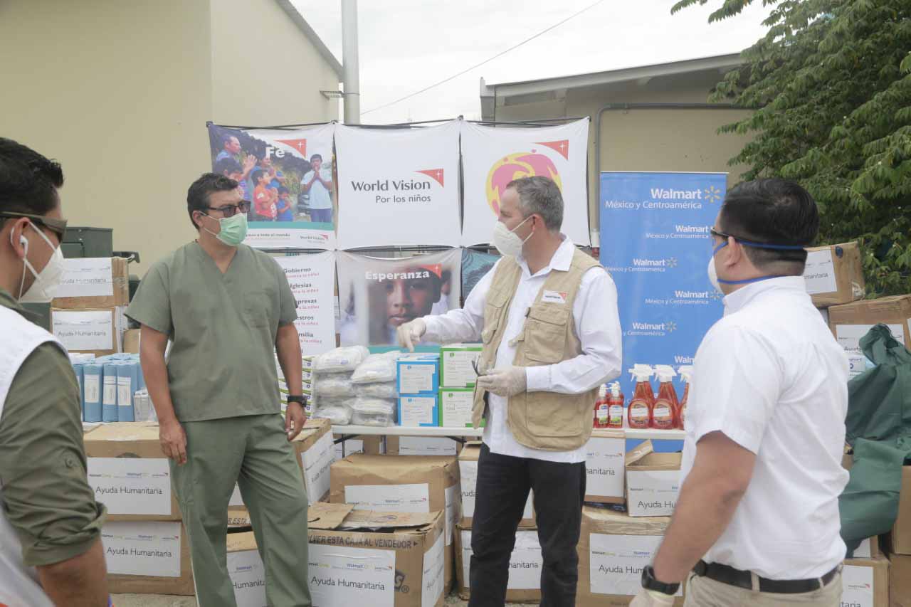 HLM recibe donativo de Visión Mundial y Fundación Walmart