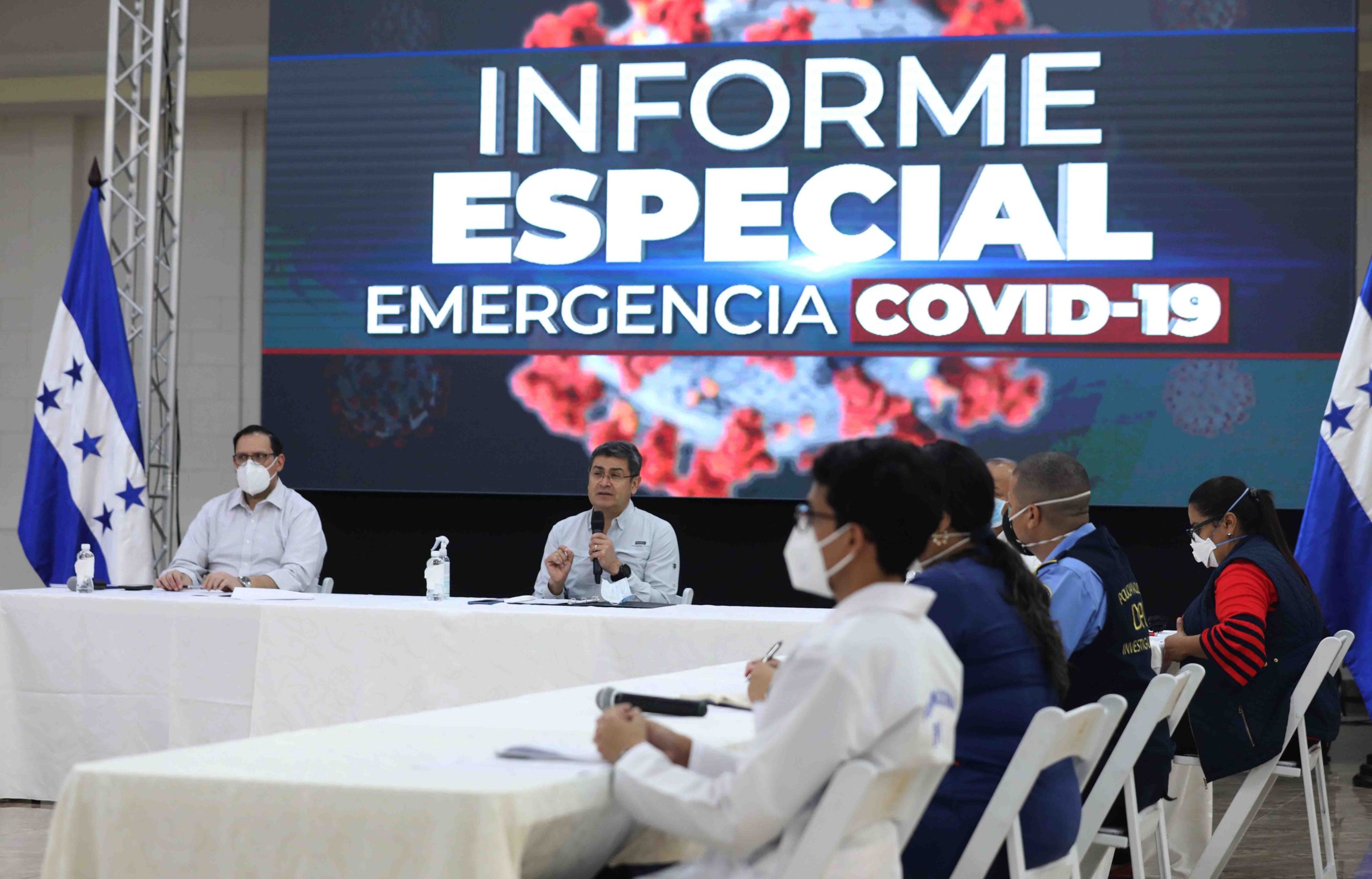 Presidente Hernández: «Se integra mesa interinstitucional para manejo inteligente y reapertura de negocios en el país»