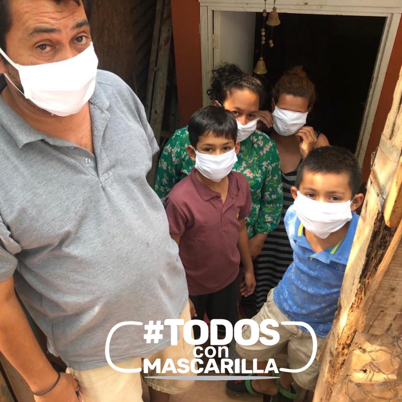 Más de 100.000 mascarillas se entregarán este jueves en el departamento de Atlántida