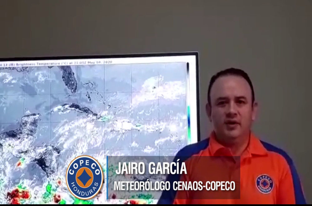 Hoy habrá precipitaciones de variada intensidad en Honduras