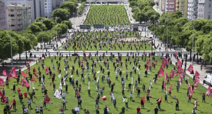 Polémica en Portugal por concentración masiva el 1 de Mayo