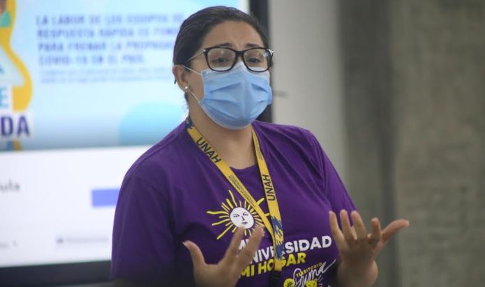 UNAH-VS provee de material didáctico a Equipos de Respuesta Rápida contra el Covid-19