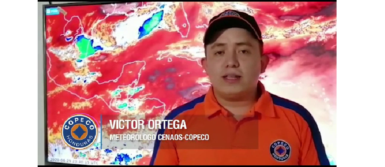 Hoy condiciones secas y estables predominarán en casi todo Honduras