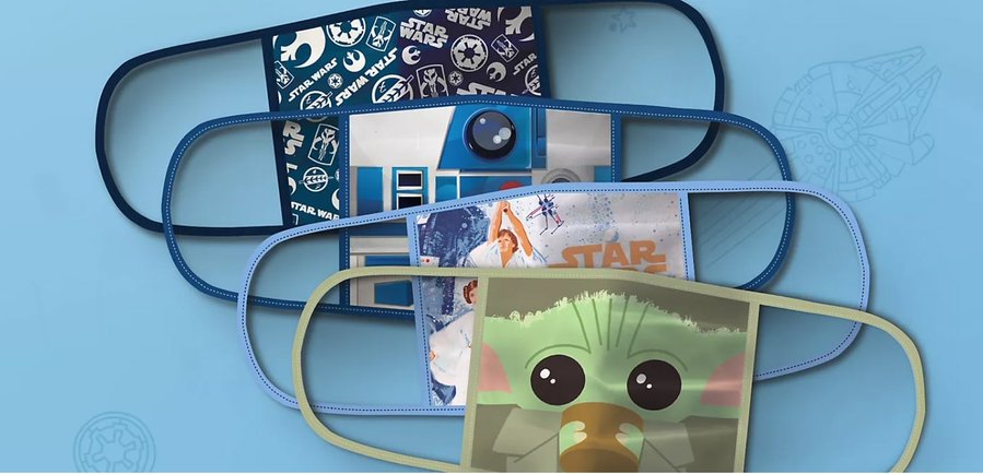 Disney lanzó cubrebocas con sus personajes más populares