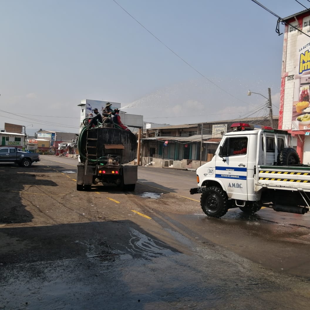 AMDC ejecuta diversos trabajos para prevenir el coronavirus y evitar inundaciones en la capital