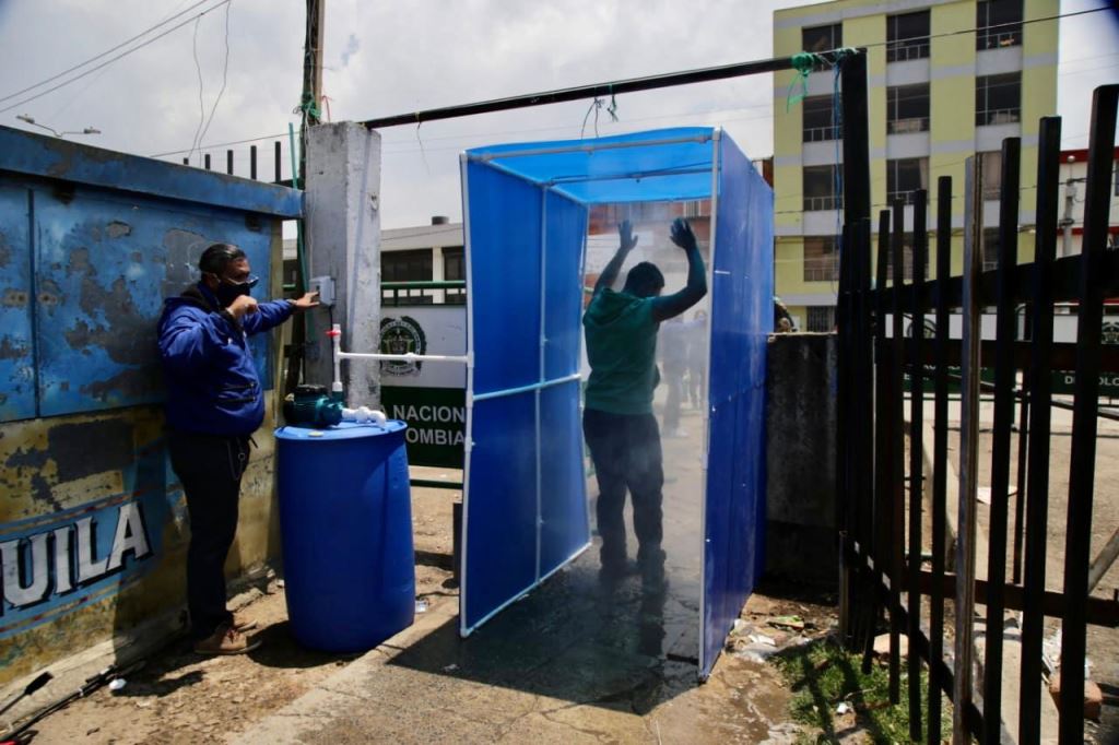 Alarma en la OMS por la utilización de las cabinas de desinfección