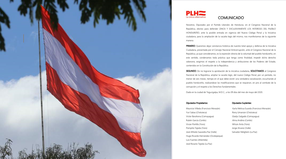 Liberales piden ampliar al menos 6 meses la «vacatio legis» para socializar el nuevo Código Penal Liberales piden ampliar al menos 6 meses la «vacatio legis» para socializar el nuevo Código Penal