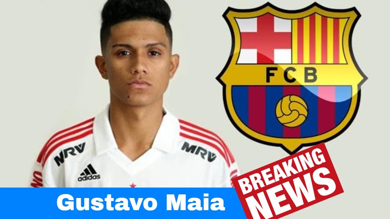 El Barça, a un paso de cerrar el fichaje de la perla brasileña, Gustavo Maia