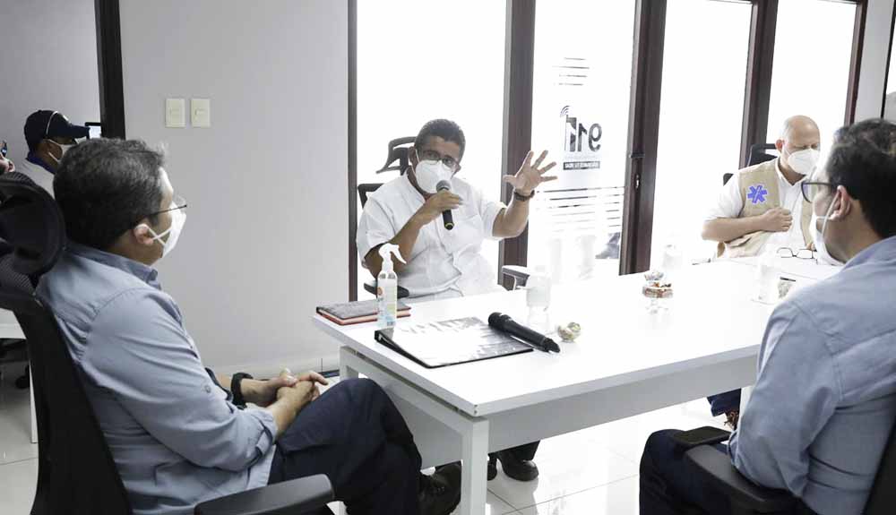 Presidente Hernández visita nuevas instalaciones del 911 en Choluteca Presidente Hernández visita nuevas instalaciones del 911 en Choluteca