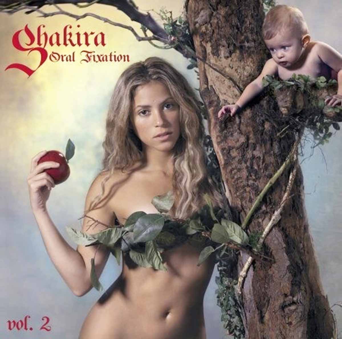 Shakira sorprende con desnudez en la carátula de su nuevo disco