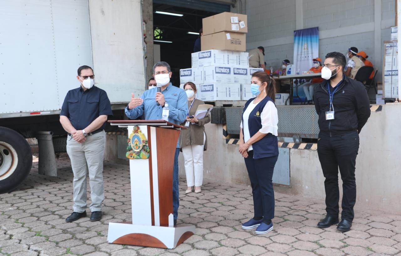Presidente Hernández: El 10 de junio llegarán al país 100 ventiladores más para cuidados intensivos