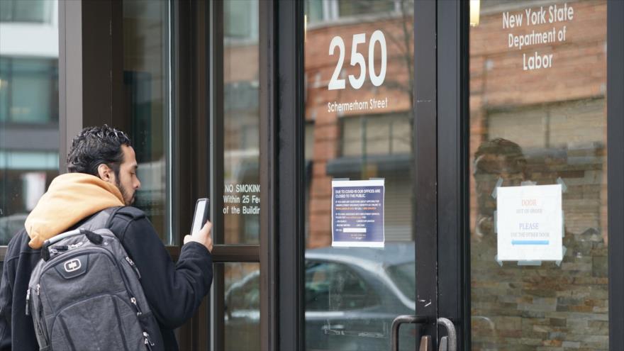 EEUU suma 47,2 millones de desempleados por COVID-19