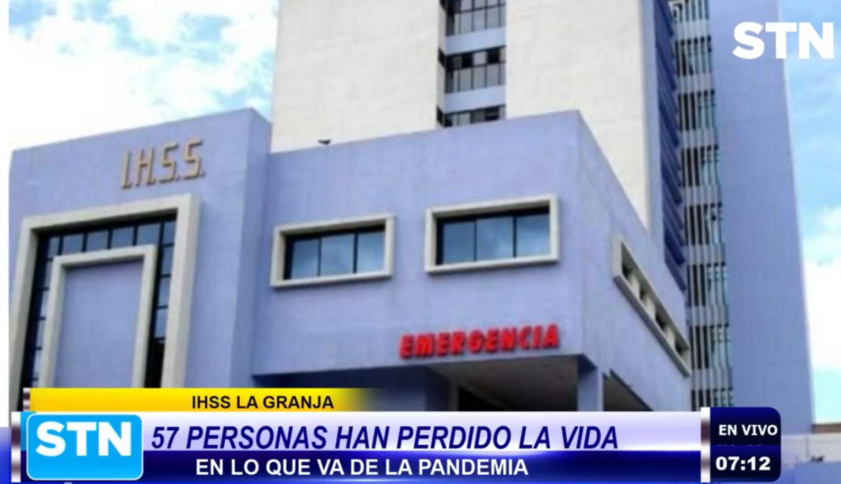 IHSS reporta un total de 57 fallecidos desde que inició la pandemia