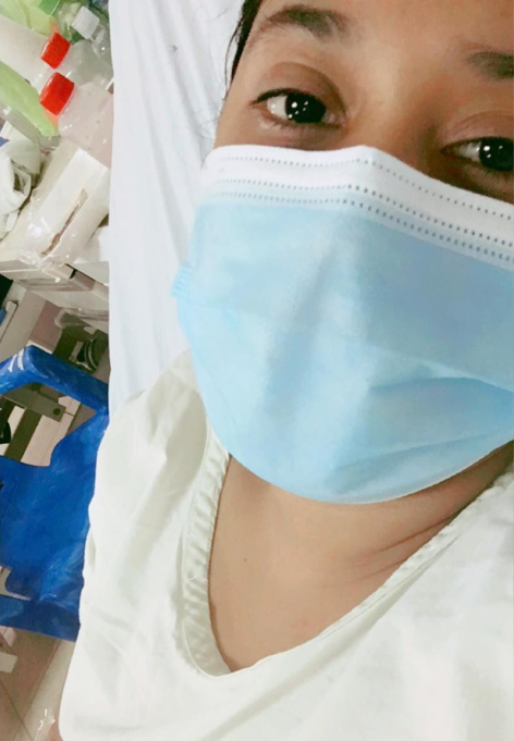 Kimberly Ordoñez: «Llevo 20 días luchando contra el coronavirus»