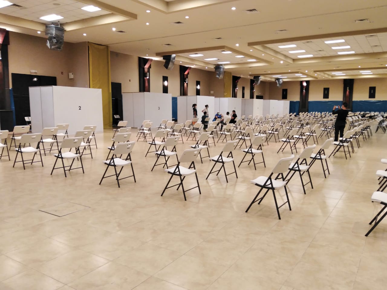 Sinager inaugura triaje en Expocentro San Pedro Sula Sinager inaugura triaje en Expocentro San Pedro Sula