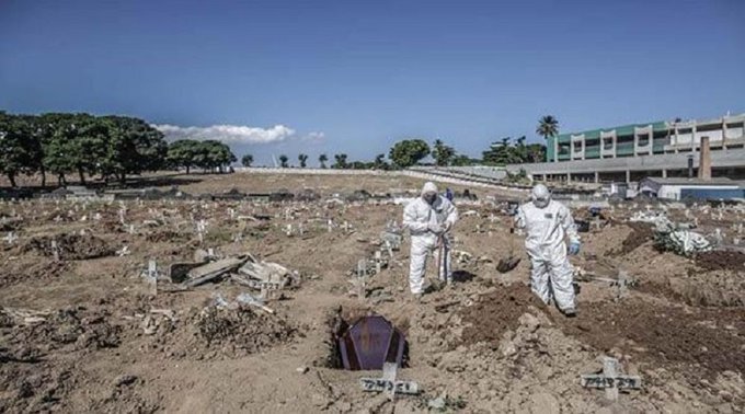 Brasil superó los 32.000 decesos por Covid-19