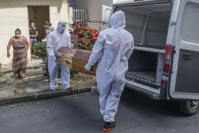 Brasil se acerca a las 50.000 muertes por coronavirus