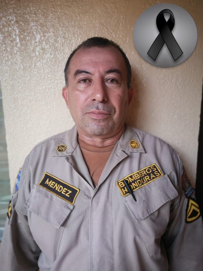 Bombero fallece tras perder la batalla contra el covid-19