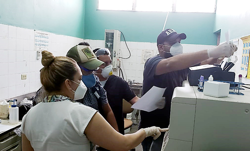 Habilitan laboratorio en cárcel de Támara
