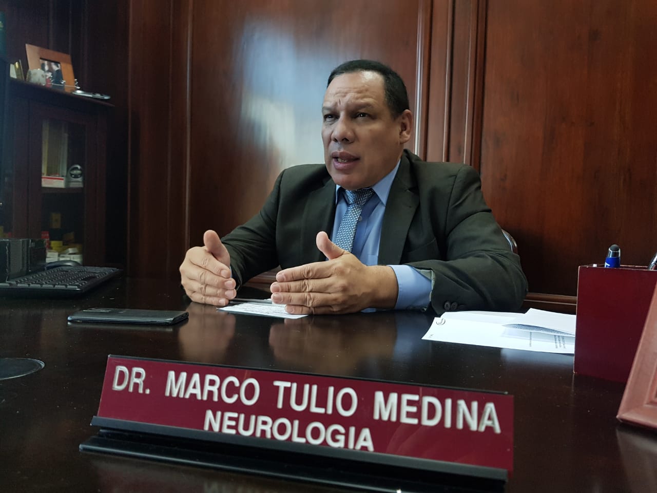 Marco Tulio Medina: «Moderna tiene un 94% de efectividad» Marco Tulio Medina: «Moderna tiene un 94% de efectividad»