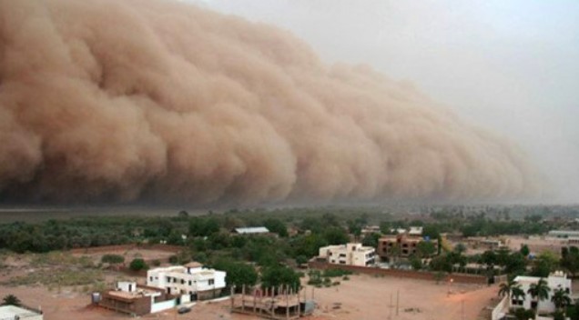 La histórica columna de polvo del Sahara está oscureciendo los cielos en el Caribe y pronto se extenderá a EE.UU. La histórica columna de polvo del Sahara está oscureciendo los cielos en el Caribe y pronto se extenderá a EE.UU.