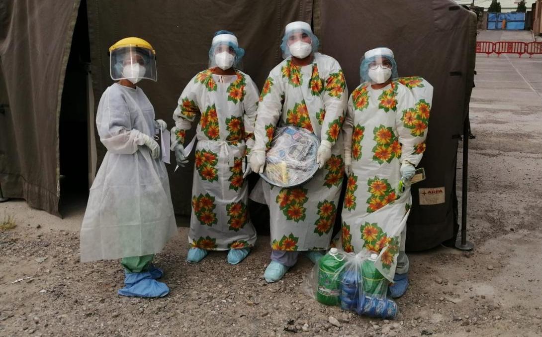 Talento y creatividad, dos herramientas fundamentales para la bioseguridad del personal de salud ante COVID-19.