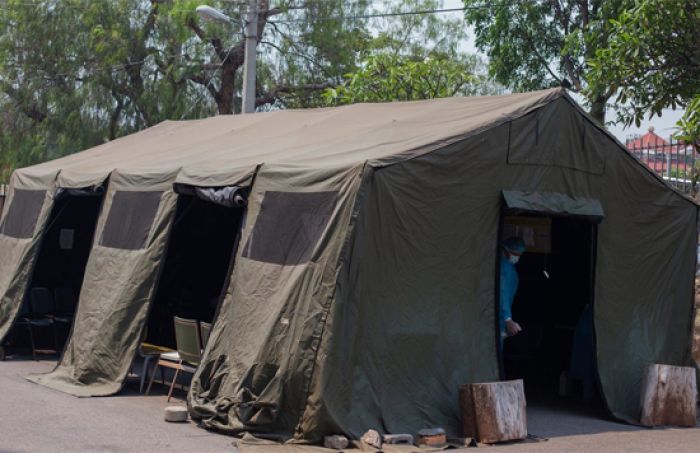 Informan que el Hospital Escuela ya no atenderá pacientes con covid-19 en carpas