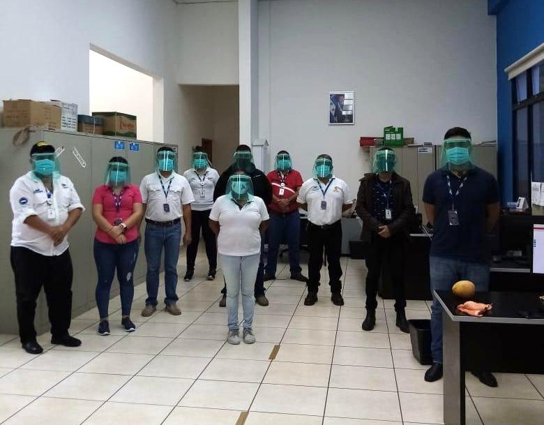 Aduanas Honduras y gestor en primera línea de suministros de insumos de bioseguridad en el país