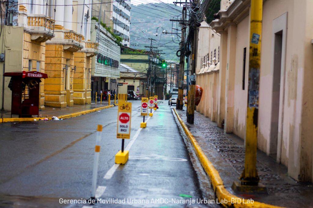 Próxima semana estará terminada la primera ciclovía capitalina Próxima semana estará terminada la primera ciclovía capitalina